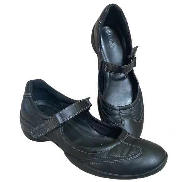 Ecco Shoes Ecco Womens Leather Mary Jean Shoes Size 36556